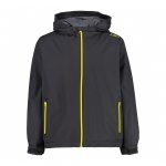 CMP Regenjacke aus Ripstop mit Kapuze (wasserdicht) anthrazitgrau Kinder